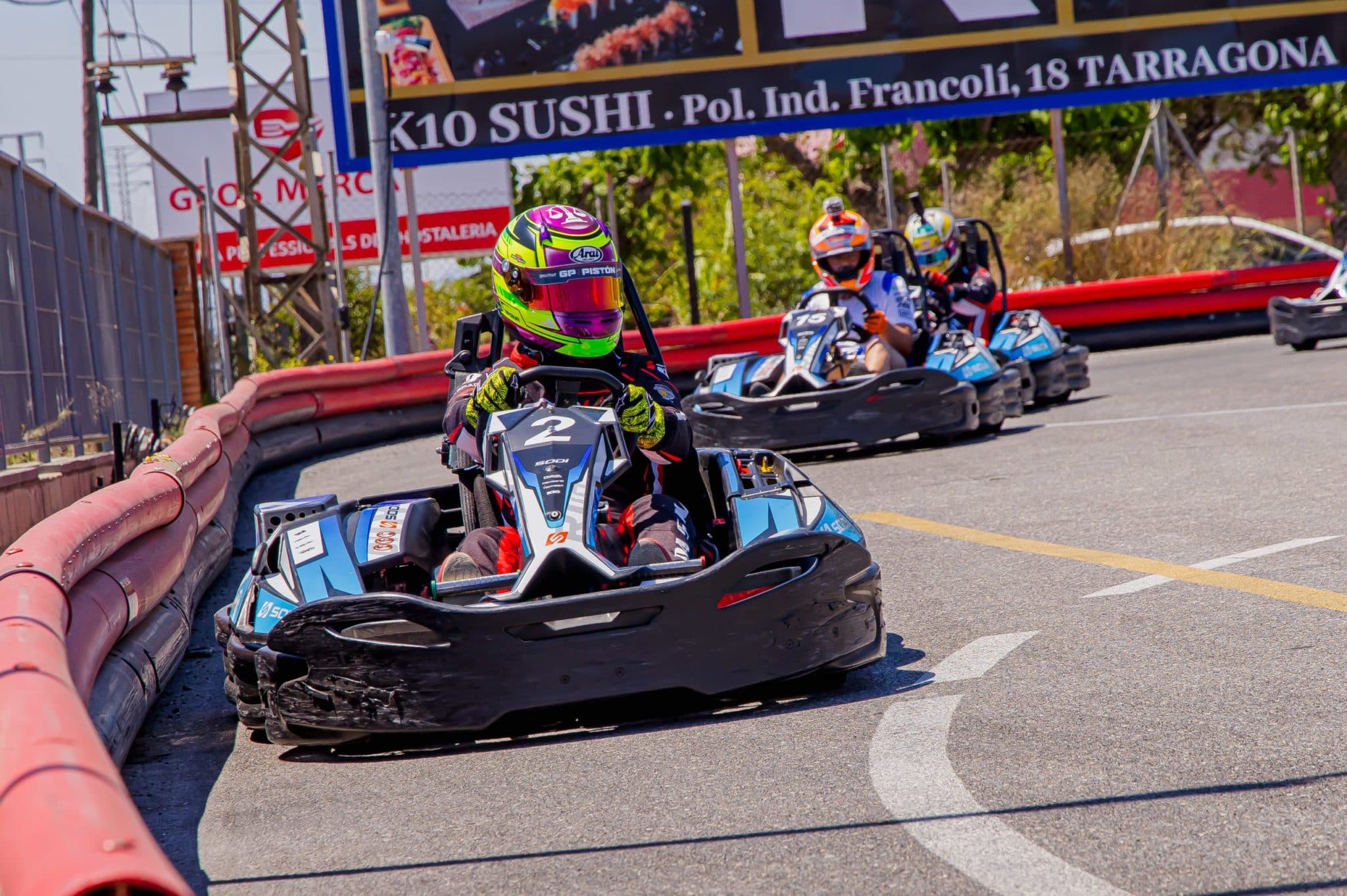 Instalaciones del circuito Tarraco Karting en Tarragona